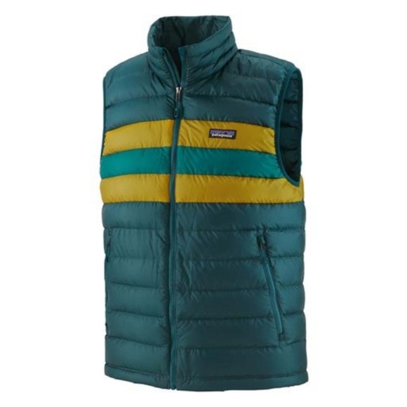 ๐ธ Patagonia Men's Down Sweater Vest Dark Borealis Green Size Small S - Picture 15 of 15